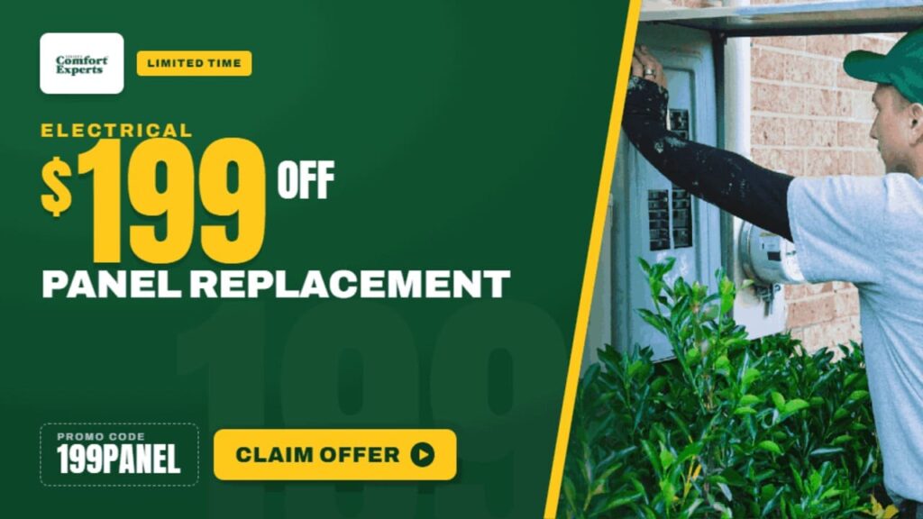 $199 off panel replacement Coupon