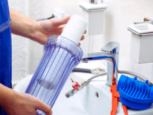 water filter installation