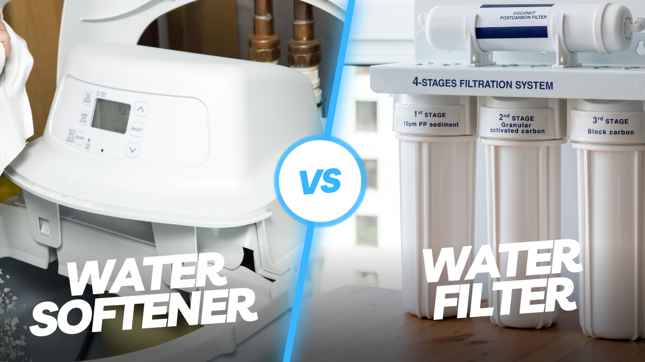 Water Softener vs Water Filter | Comfort Experts