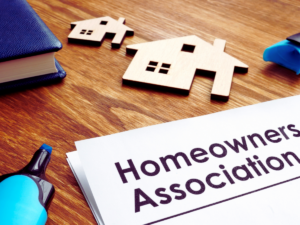 HOA lighting rules brochure for homeowners 