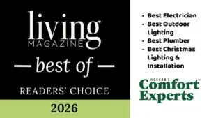 living magazine 2026 best of offical logo comfort experts won