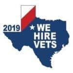 We Hire Vets Decal
