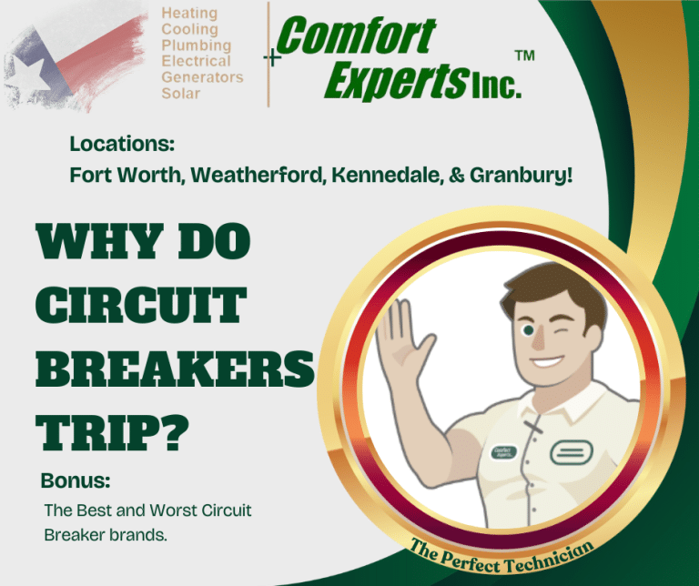 Why do circuit breakers typically trip in Fort Worth TX